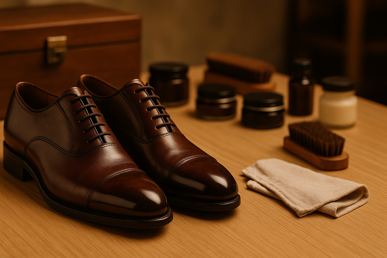 Sapatos bem cuidados com dicas de sapateiros profissionais